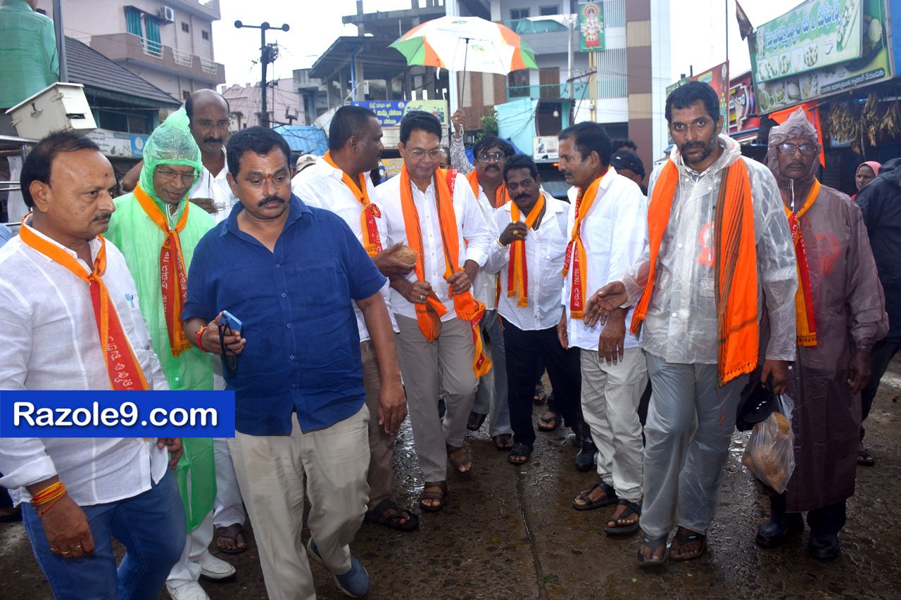 Razole Taluka Ganesh Nimajjanam